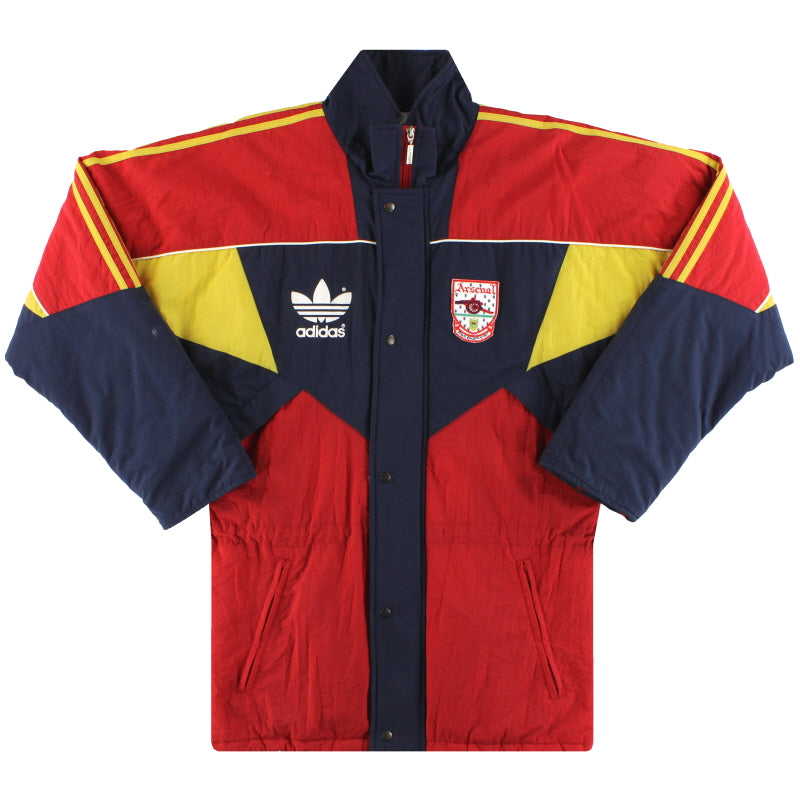 1990-92 Arsenal adidas Bench Coat S Jacket