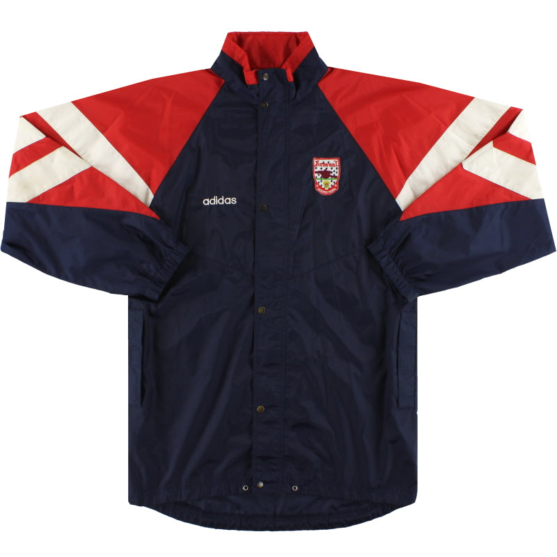 1990-92 Arsenal adidas Rain Coat S Jacket