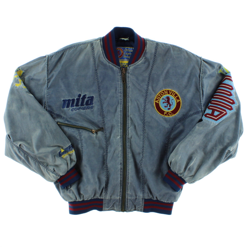 1990-92 Aston Villa Bomber Jacket S Jacket