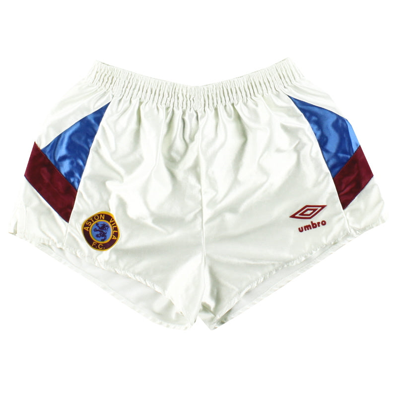 1990-92 Aston Villa Umbro Home Shorts M Football Shorts