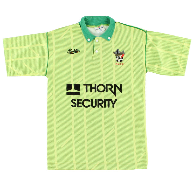 1990-92 Bristol City Away Shirt L.Boys Football Shirt