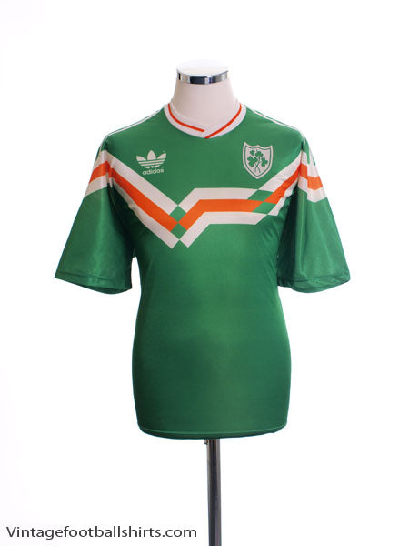 1990-92 Ireland Special Edition Home Shirt XL Football Shirt