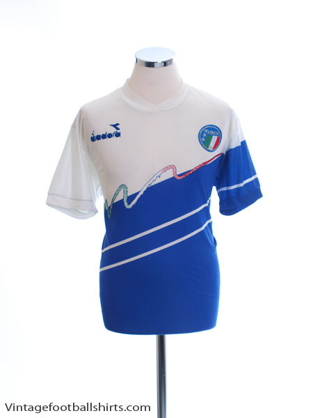 1990-92 Italy Diadora Training Shirt XL Training Shirt
