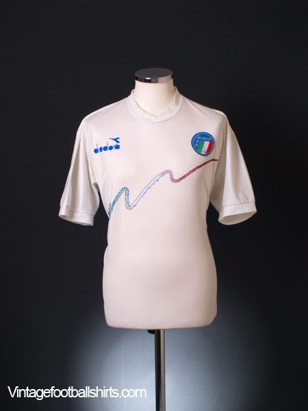 1990-92 Italy Training Shirt L Training Shirt