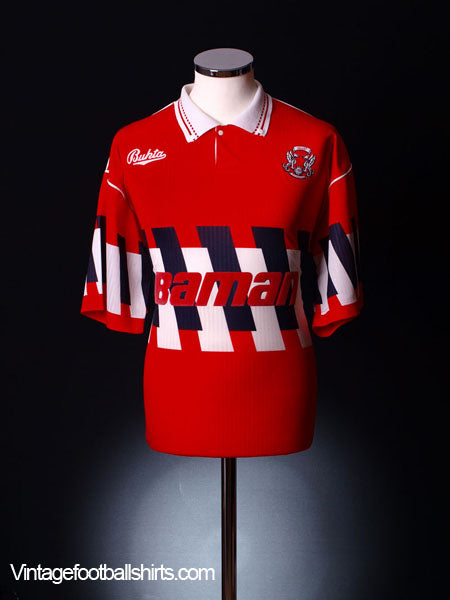 1990-92 Leyton Orient Home Shirt XL Football Shirt