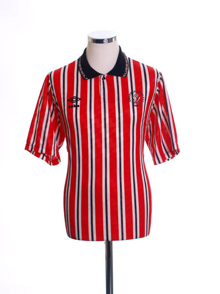1990-92 Sheffield United Home Shirt M Football Shirt