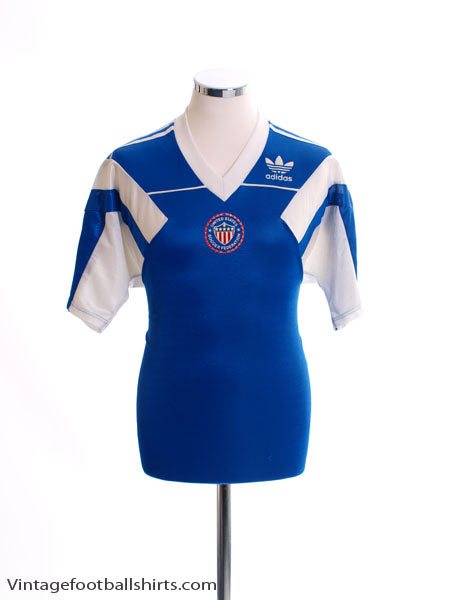 1990-92 USA Away Shirt M Football Shirt