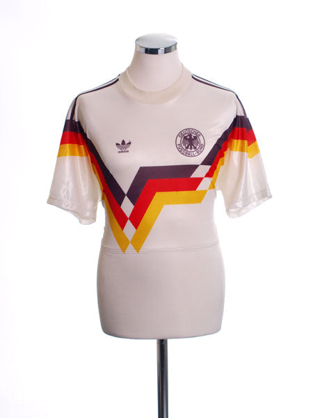 1990-92 West Germany Home Shirt L Football Shirt