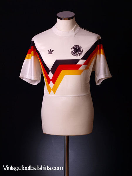 1990-92 West Germany Home Shirt S Football Shirt