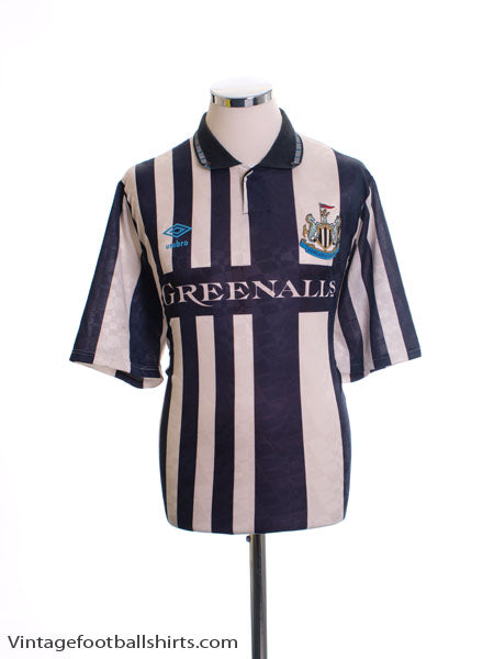 1990-93 Newcastle Home Shirt L Football Shirt