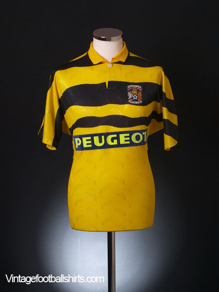 1991-92 Coventry Away Shirt M Football Shirt