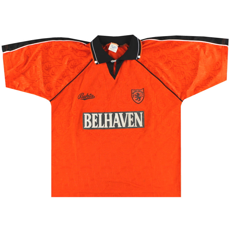 1991-92 Dundee United Bukta Home Shirt M Football Shirt