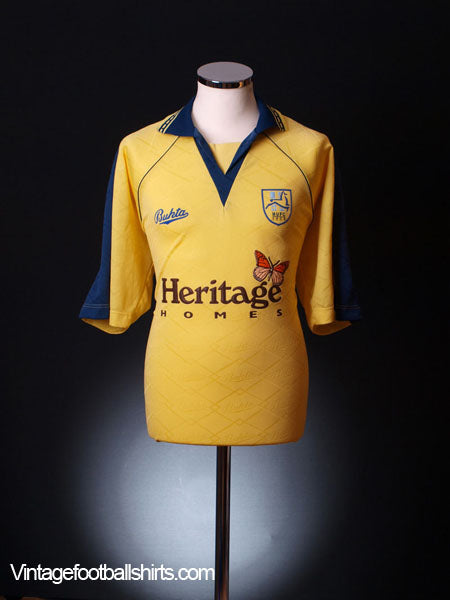 1991-92 Hartlepool Away Shirt M Football Shirt
