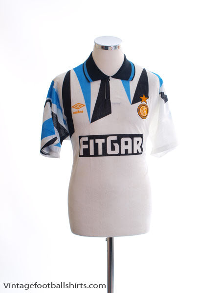 1991-92 Inter Milan Away Shirt *BNIB* Football Shirt