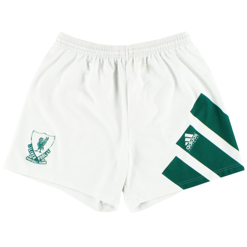 1991-92 Liverpool adidas Away Shorts S Football Shorts
