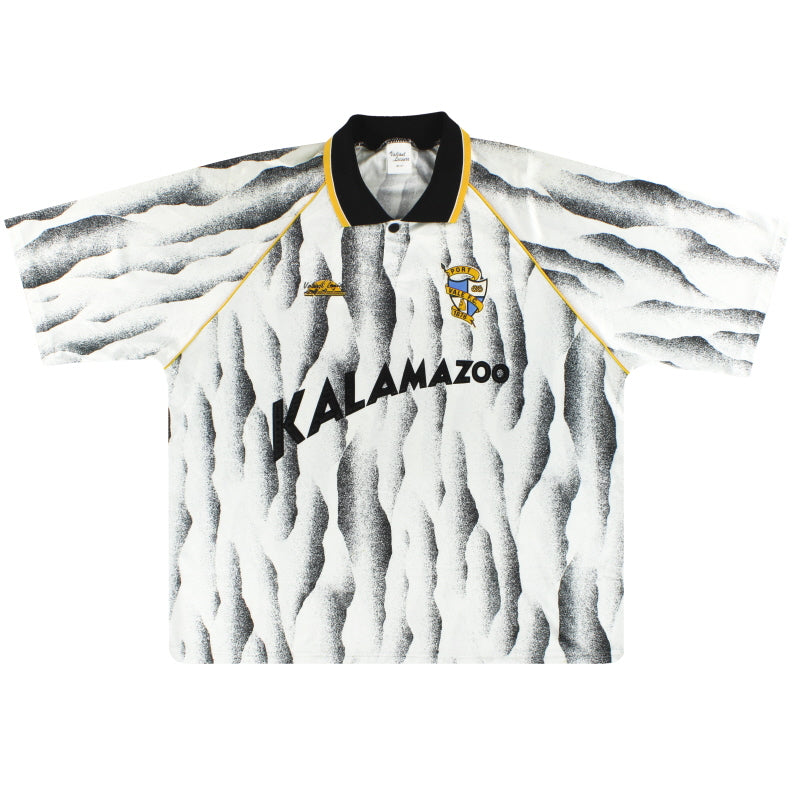 1991-92 Port Vale Home Shirt L/XL Football Shirt