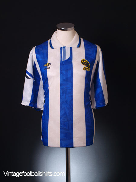 1991-92 Sheffield Wednesday Home Shirt *BNIB* M Football Shirt