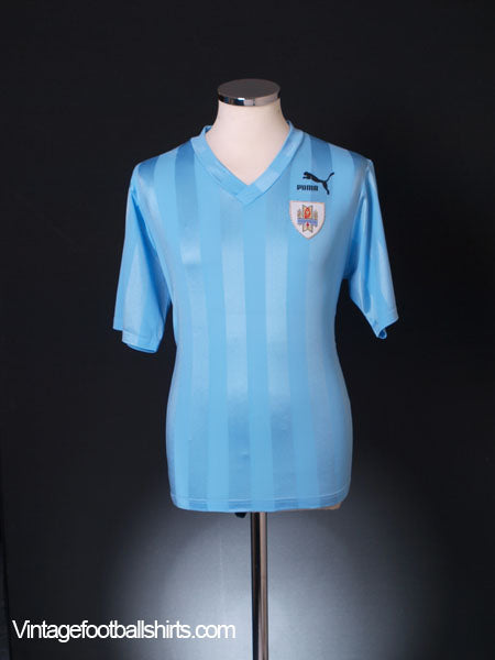 1991-92 Uruguay Home Shirt S Football Shirt