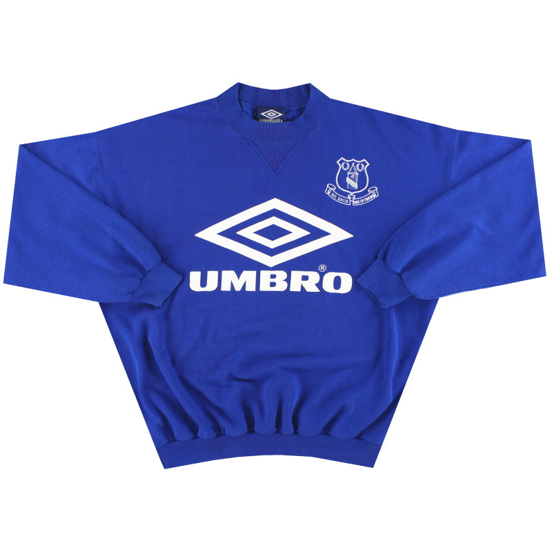 1991-93 Everton Umbro Sweatshirt L | Vintage Football Shirts
