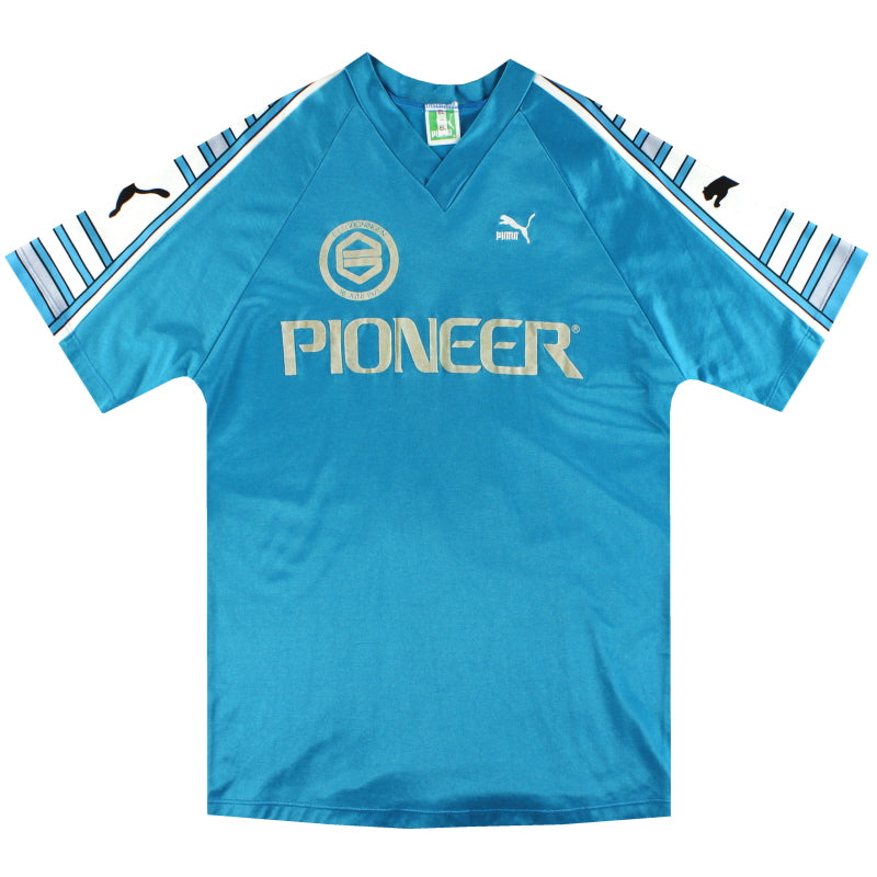 1991-93 Groningen Puma Match Issue Away Shirt #2 L Football Shirt