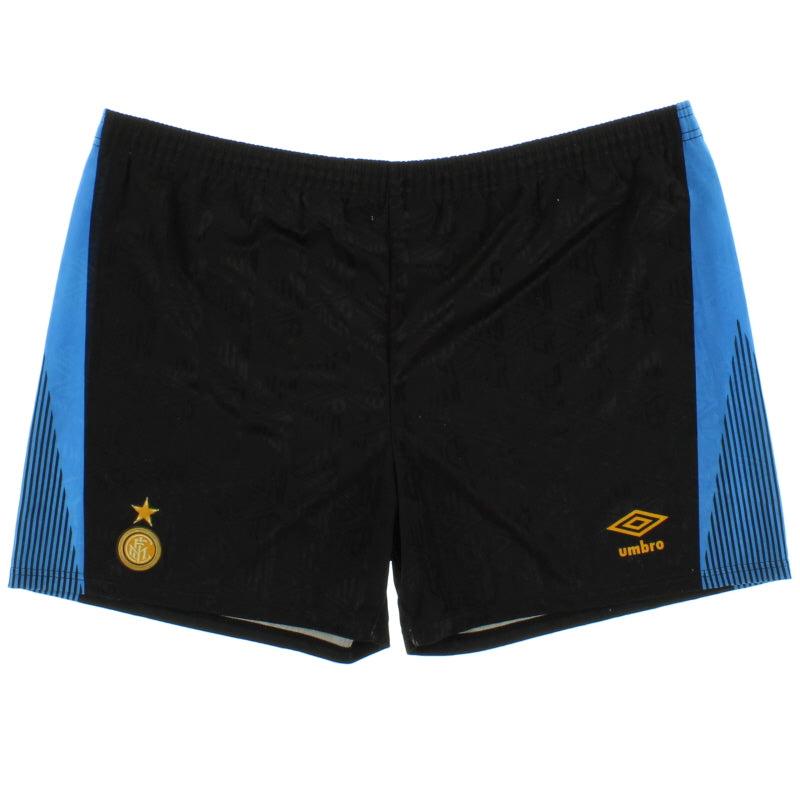 1991-93 Inter Milan Home Shorts XXL Football Shorts