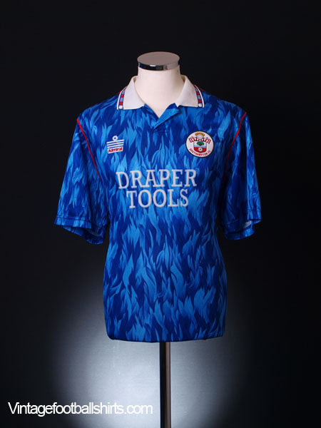 1991-93 Southampton Away Shirt L Football Shirt