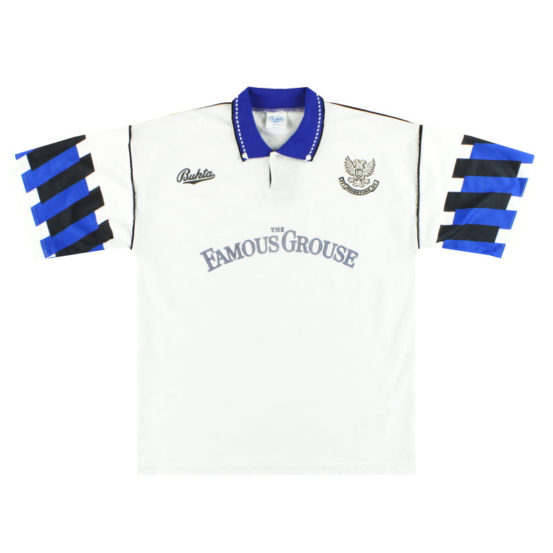 1991-93 St Johnstone Away Shirt M Football Shirt