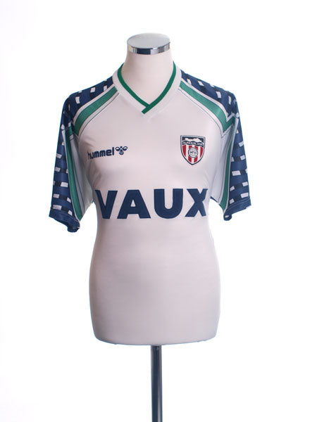 1991-94 Sunderland Away Shirt XL Football Shirt