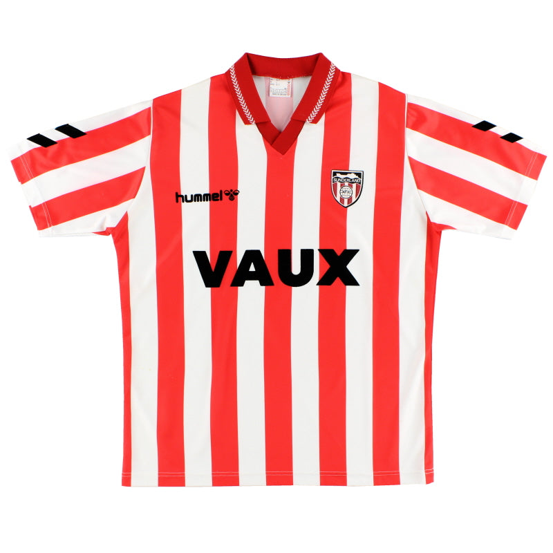 1991-94 Sunderland Home Shirt XL Football Shirt