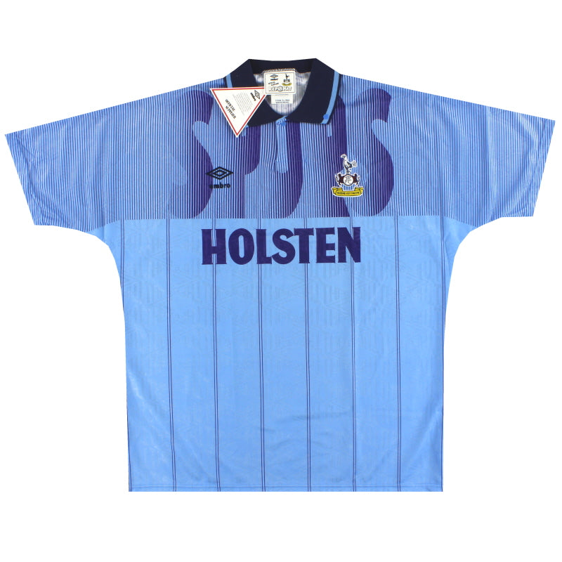 1991-94 Tottenham Umbro Third Shirt *w/tags* XL Football Shirt