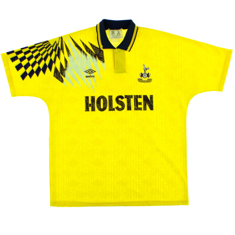 1991-95 Tottenham Away Shirt XL Football Shirt