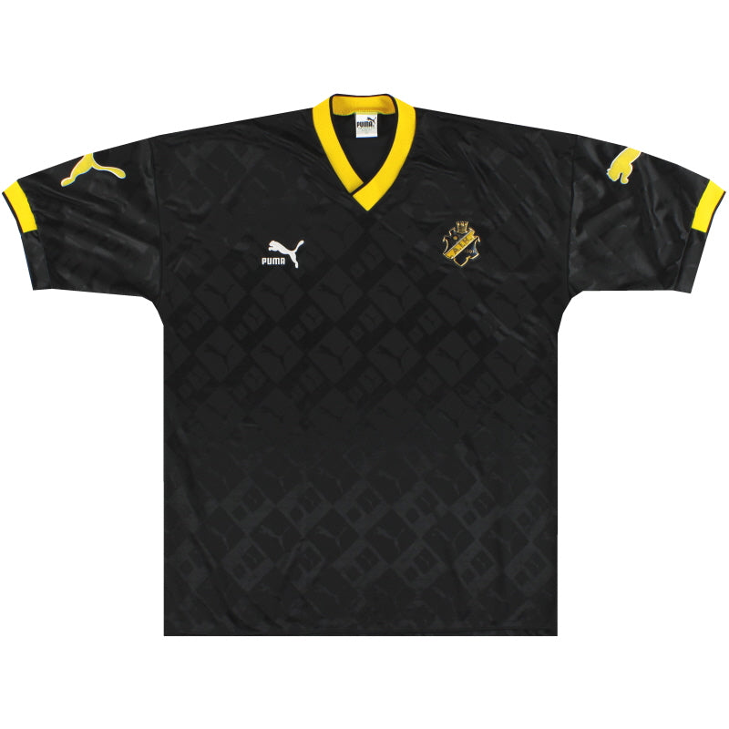 1992-93 AIK Stockholm Puma Home Shirt XL Football Shirt