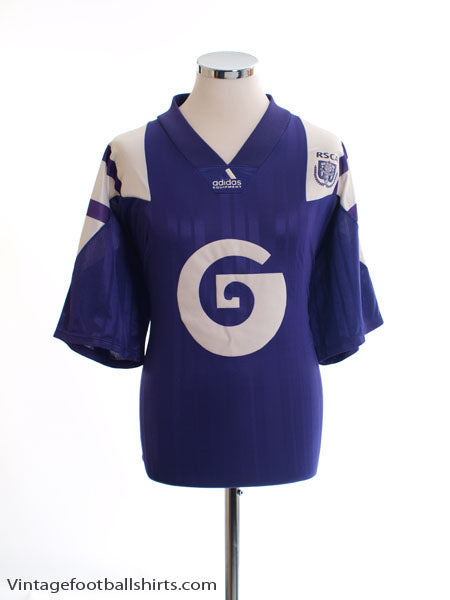 1992-93 Anderlecht Away Shirt XL Football Shirt