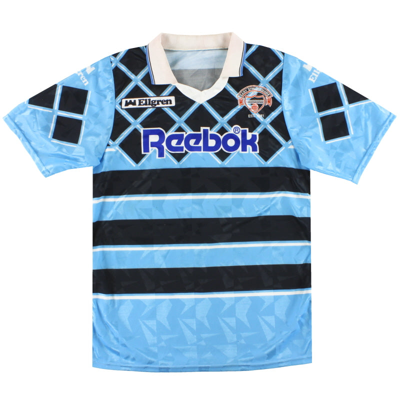 1992-93 East Stirlingshire Reebok Away Shirt L Football Shirt