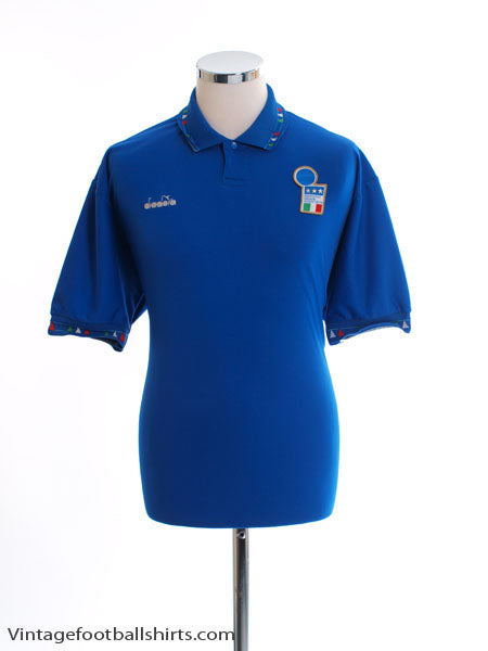 1992-93 Italy Home Shirt L Football Shirt