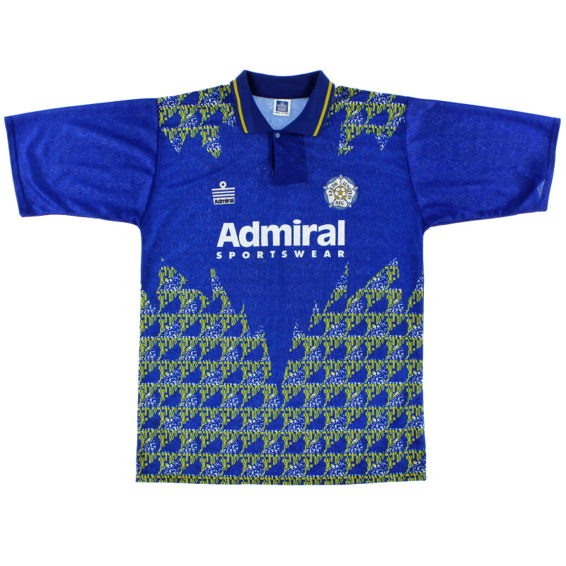 1992-93 Leeds Away Shirt M Football Shirt