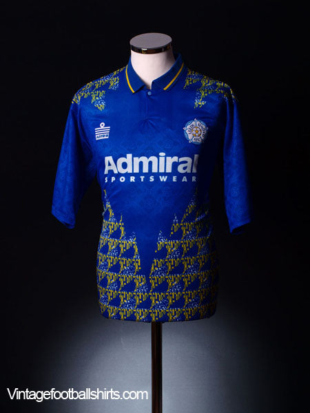 1992-93 Leeds Away Shirt XL Football Shirt