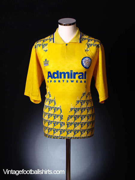 1992-93 Leeds Third Shirt L Football Shirt