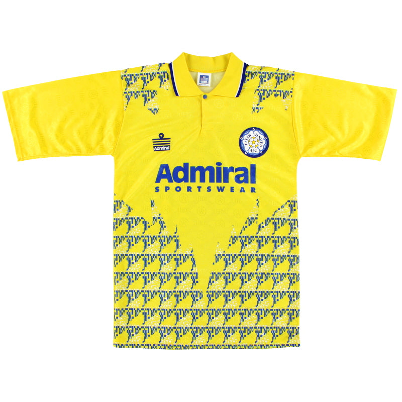 1992-93 Leeds Admiral Third Shirt *Mint* S Football Shirt