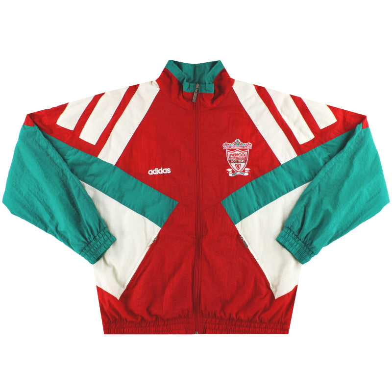 1992-93 Liverpool adidas Centenary Shell Jacket *Mint* M Jacket