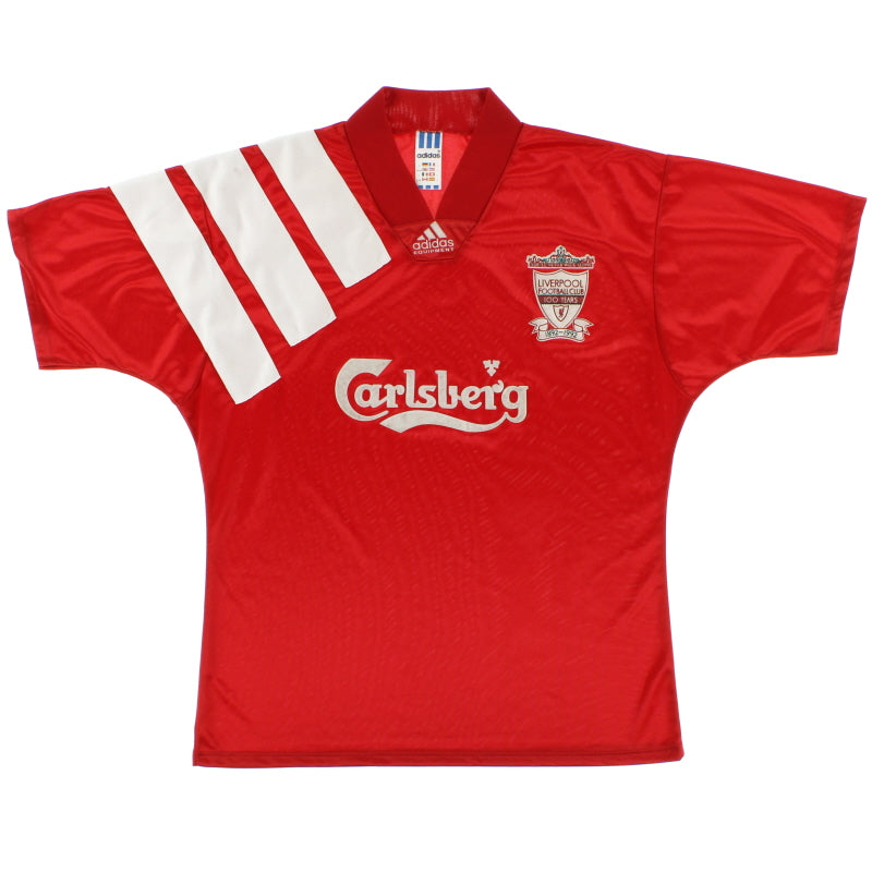 1992-93 Liverpool Centenary Home Shirt *As New* L Football Shirt