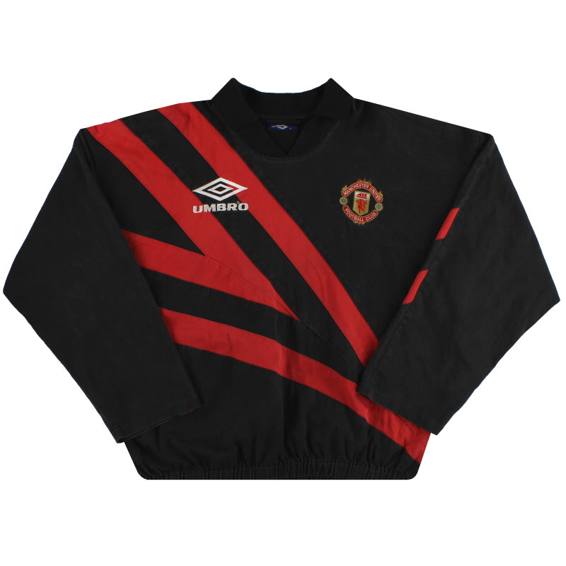 1992-93 Manchester United Umbro Drill Top XL Training Top