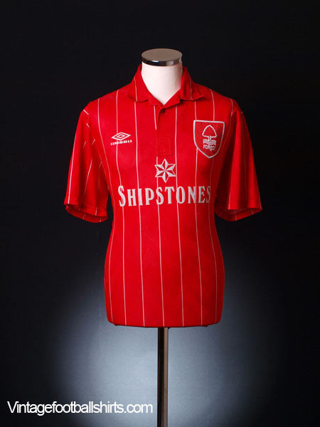 1992-93 Nottingham Forest Home Shirt L Football Shirt