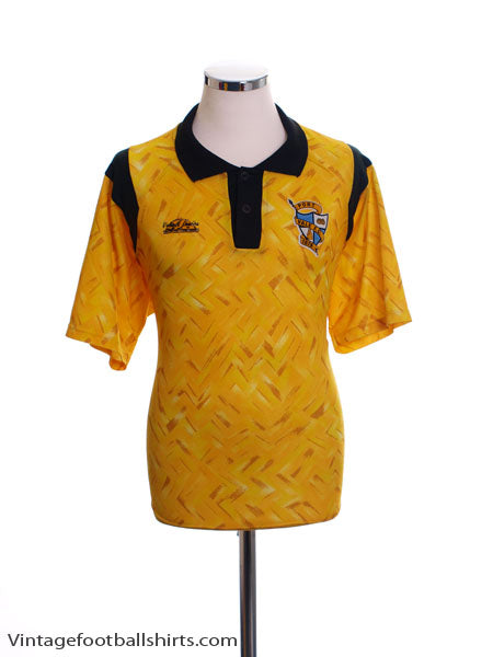 1992-93 Port Vale Away Shirt L Football Shirt