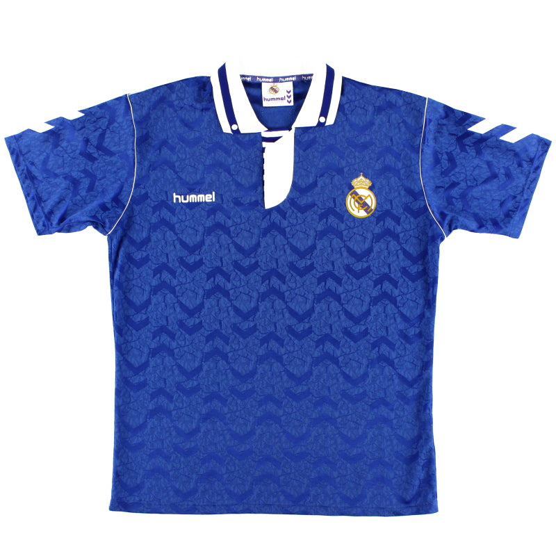 1992-93 Real Madrid Away Shirt XL Football Shirt
