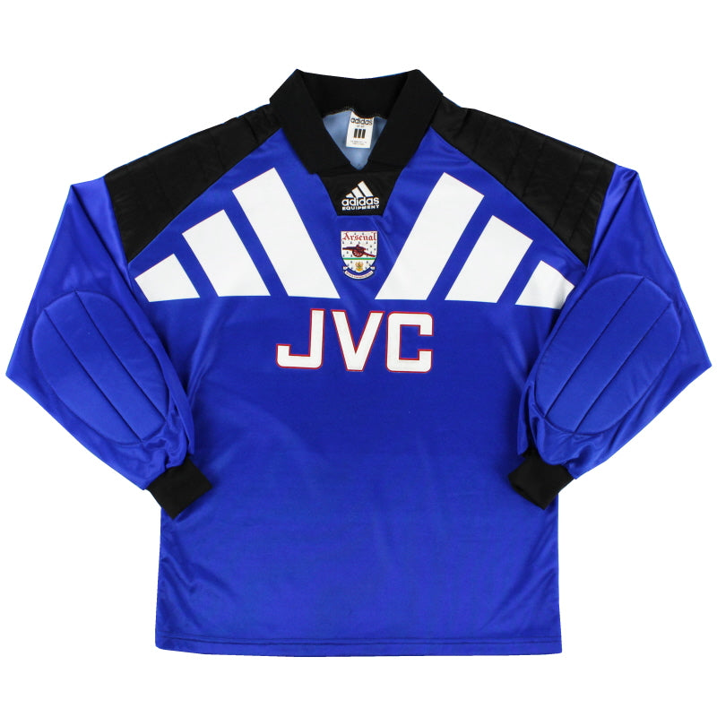 1992-94 Arsenal adidas Goalkeeper Shirt M Football Shirt