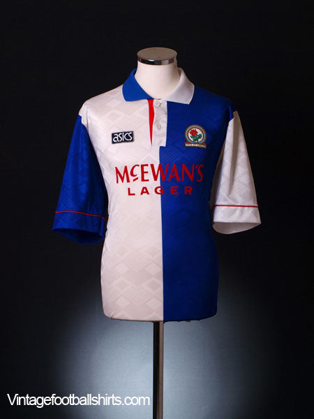 1992-94 Blackburn Home Shirt M Football Shirt
