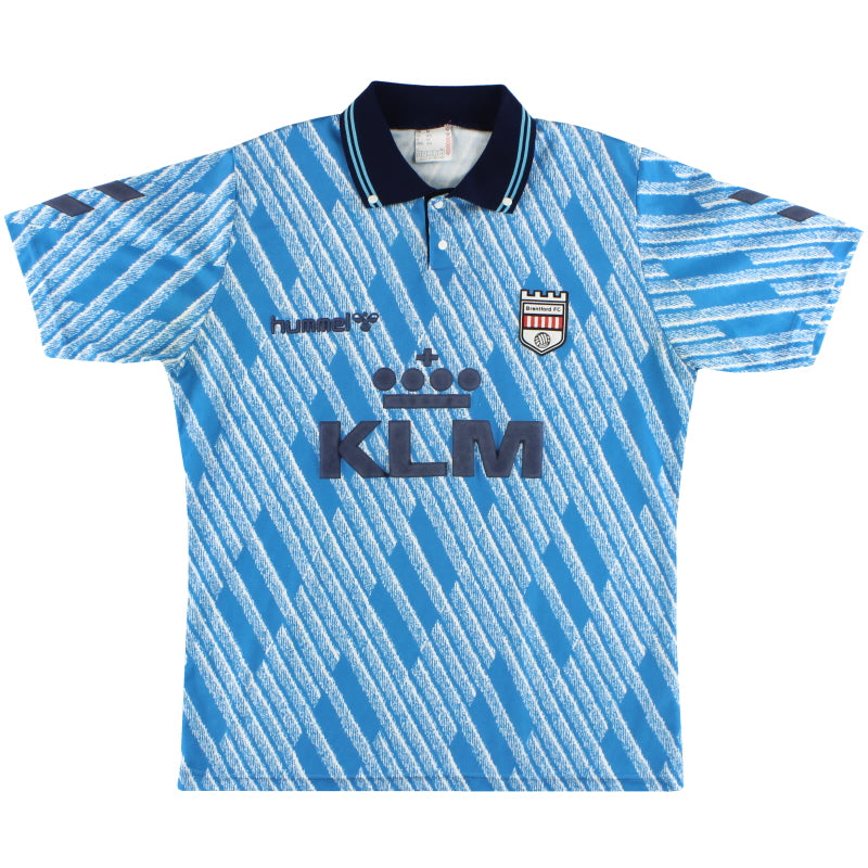 1992-94 Brentford Hummel Away Shirt M Football Shirt