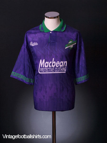 1992-94 Hibernian Away Shirt *Unworn* XL Football Shirt
