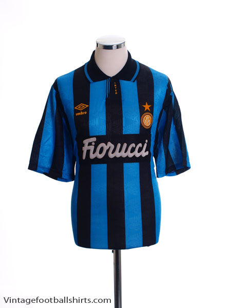 1992-94 Inter Milan Home Shirt *As New* XL Football Shirt